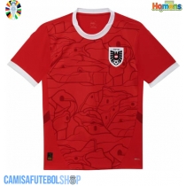Camisa de time de futebol Áustria Replicas 1º Equipamento Europeu 2024 Manga Curta